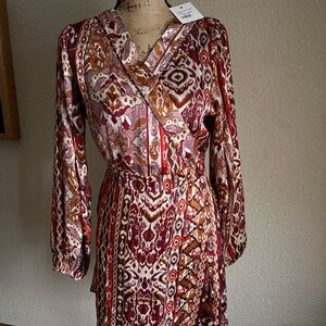 NWT NKN Nekane Elegant Nyre Long Sleeve Dress